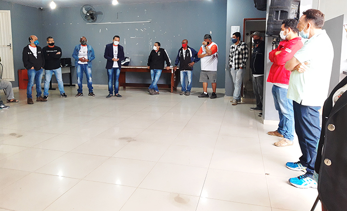 Sindicalistas adiaram evento do sábado devido ao mau tempo
